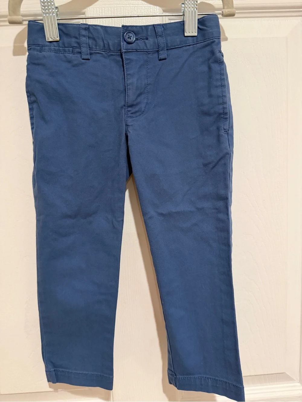 Polo Ralph Lauren Boys 2T Plaid Button Down Shirt Blue Chino Pants Outfit Set